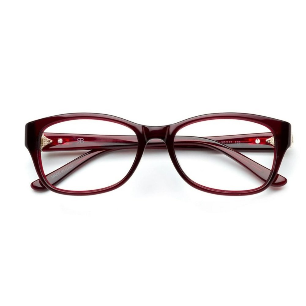 RENATO BALESTRA RB023 RED Optical Rx Frame 52-17-135 ** NEW IN CASE **